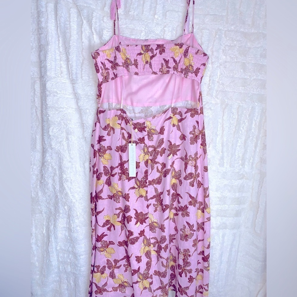 House of Harlow 1960 x Revolve Tropical Midi Dress – Size L – NWT – $50 🌺 - Picture 4 of 6
